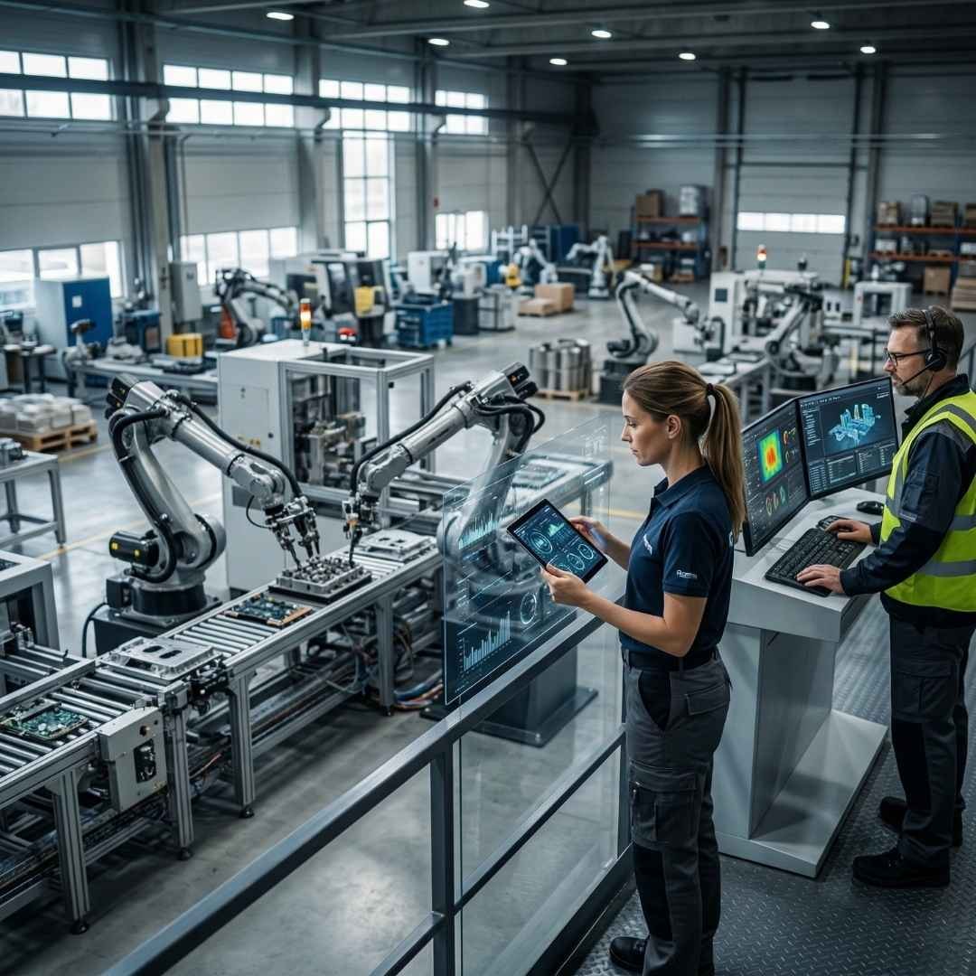 Smart Factories and AI Machine Learning A New Era of Industrial Efficiency