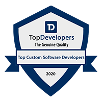 top developers. Badge